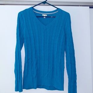 Sonoma | Bright Teal Sweater | EUC